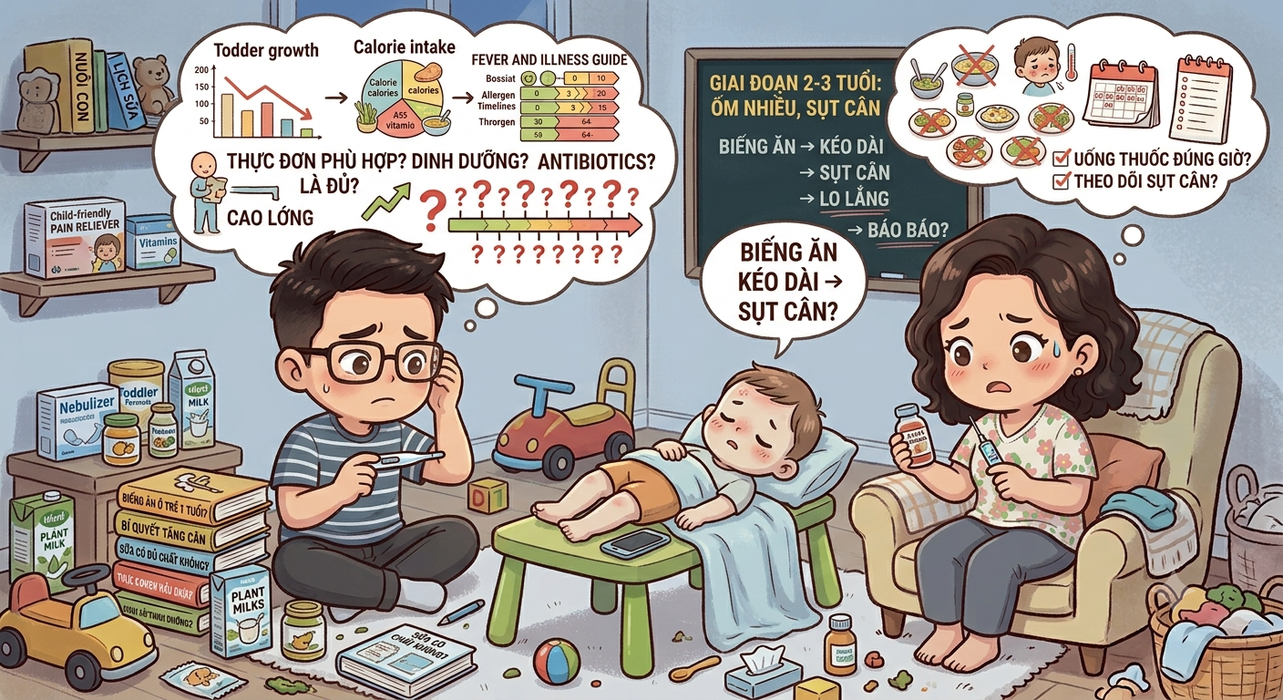 dinh dưỡng 2-3 tuổi